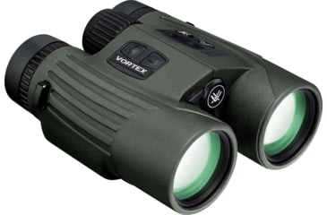 Image of EDEMO Vortex Fury HD 5000 10x42mm Laser Rangefinding Roof Prism Binocular w/AB, Rubber, Green, 8.125x5x5.8, LRF302, EDEMO1