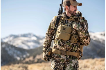 Image of Vortex GlassPak Pro Binocular Harness, Tan, Small, P600-S