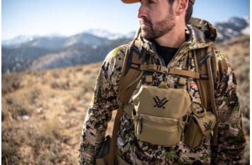 Image of Vortex GlassPak Pro Binocular Harness, Tan, Small, P600-S