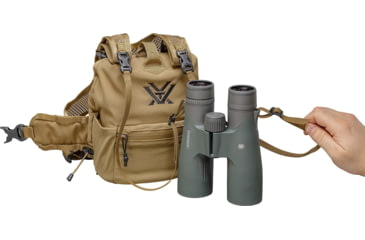 Image of Vortex GlassPak Pro Binocular Harness, Tan, Small, P600-S