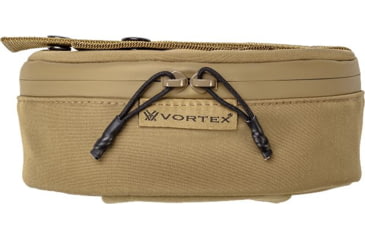 Image of Vortex GlassPak Pro Zipper Pouch, Large, Tan, 3.0in,4.1 oz., GP-LPOUCH-T