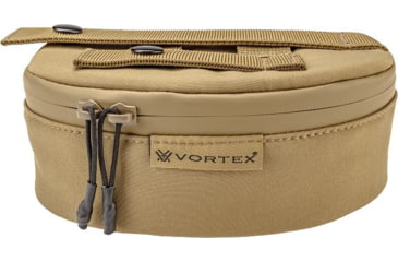 Image of Vortex GlassPak Pro Zipper Pouch, Large, Tan, 3.0in,4.1 oz., GP-LPOUCH-T