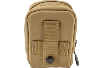 Image of Vortex GlassPak Pro Zipper Pouch, Small, Tan, 5.3in,2.8 oz., GP-SPOUCH-T