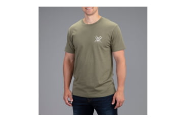 Image of Vortex Head-on Muley T-Shirt - Mens, Military Heather, Extra Large, 220-73-MIHXL