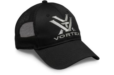 Image of Vortex Logo Cap - Mens, Black, 120-39-BLK