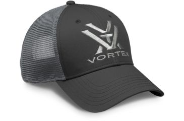 Image of Vortex Logo Cap - Mens, Charcoal, 120-39-CHR