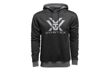 Image of Vortex Mens Performance Hoodie, Black Heather, XL 219040-BLH-XL