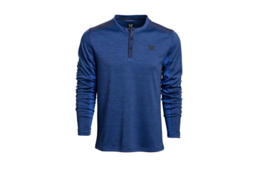 Image of Vortex Northern Heights Henley Long Sleeve - Mens, Blue Jay, Large, 220-19-BLJL