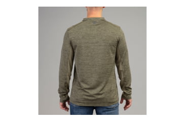 Image of Vortex Northern Heights Henley Long Sleeve - Mens, Forest, 2X, 220-19-FOR2X
