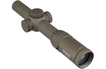 Image of Vortex OPMOD Strike Eagle Limited Edition Rifle Scope, 1-6x24mm, 30 mm Tube, Second Focal Plane, AR-BDC Reticle, Hard Anodized, Tan, SE-1624-OP