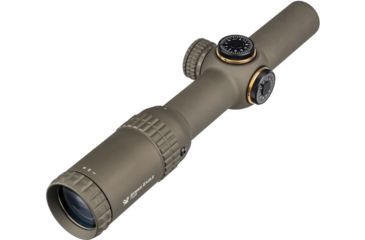 Image of Vortex OPMOD Strike Eagle Limited Edition Rifle Scope, 1-6x24mm, 30 mm Tube, Second Focal Plane, AR-BDC Reticle, Hard Anodized, Tan, SE-1624-OP