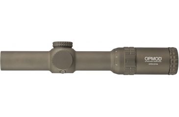Image of Vortex OPMOD Strike Eagle Limited Edition Rifle Scope, 1-6x24mm, 30 mm Tube, Second Focal Plane, AR-BDC Reticle, Hard Anodized, Tan, SE-1624-OP