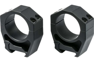 Image of Vortex Precision Matched Rifle Scope Rings, 34 mm Tube, High - 1.26 in, Black, PMR-34-126
