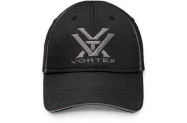 Image of Vortex Pro Performance Cap - Mens, Black/Charcoal, 120-18-BLK