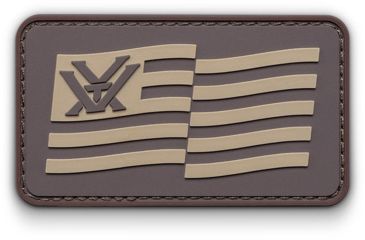 Image of Vortex Pvc Flag Patch, Grey, 120-47-GRY