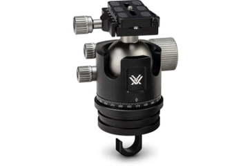 Image of Vortex Radian Carbon with Ball Head Tripod Kit, 8.3 - 67.3 in, Black, TR-RADB