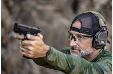 Image of Vortex RangePoint Glasses, Black/Clear, ERP-BKC