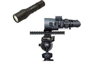 Image of Vortex Recon 10x50 R/T Rangefinder Spotting Scope + Mounting System Kit w/ Surefire 6PX Tactical LED Flashlight