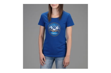 Image of Vortex Reflection Lake T-Shirt - Womens, Royal Heather, Extra Large, 220-63-ROYXL