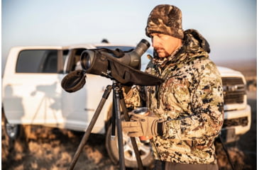 Image of Vortex Ridgeview Carbon Tripod Kit, Black, 5x5x30, TR-RVC