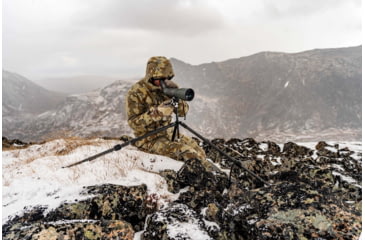 Image of Vortex Ridgeview Carbon Tripod Kit, Black, 5x5x30, TR-RVC