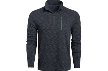Image of Vortex Scout-About Quarter Zip - Mens, Indigo Black Heather, Extra Large, 120-03-IBHXL