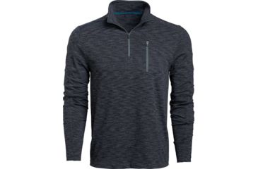Image of Vortex Scout-About Quarter Zip - Mens, Indigo Black Heather, Large, 120-03-IBHL