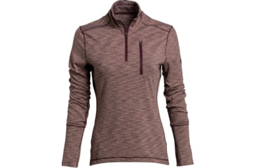 Image of Vortex Scout-About Quarter Zip - Womens, Peppercorn, Large, 120-14-PEPL