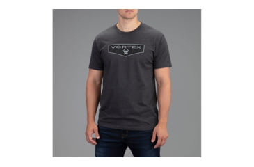 Image of Vortex Shield T-Shirt - Mens, Charcoal Heather, Extra Large, 220-50-CHHXL