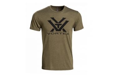 Image of Vortex Short Sleeve T-Shirt, Military Green, 2XL APP-VT-ODG-2XL