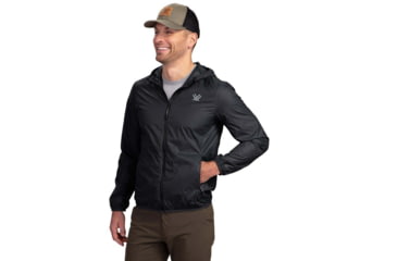 Image of Vortex Storm Silencer Pro Rain Breaker - Mens, Small, Black, 123-04-BLKS