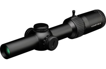 Image of Vortex Strike Eagle 1-6x24 mm Rifle Scope, 30 mm Tube, Second Focal Plane, Black, Matte, Red AR-BDC3 Reticle, MOA Adjustment, SE-1624-2