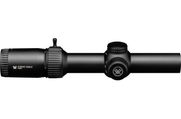 Image of Vortex Strike Eagle 1-6x24 mm Rifle Scope, 30 mm Tube, Second Focal Plane, Black, Matte, Red AR-BDC3 Reticle, MOA Adjustment, SE-1624-2