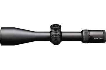 Image of Vortex Strike Eagle 5-25x56 mm Rifle Scope, 34 mm Tube, First Focal Plane, Black, Matte, Red EBR-7C MOA Reticle, MOA Adjustment, SE-52503