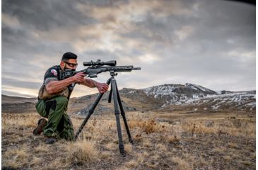 Image of Vortex Strike Eagle 5-25x56 mm Rifle Scope, 34 mm Tube, First Focal Plane, Black, Matte, Red EBR-7C MOA Reticle, MOA Adjustment, SE-52503