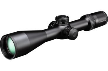 Image of Vortex Strike Eagle 5-25x56 mm Rifle Scope, 34 mm Tube, First Focal Plane, Black, Matte, Red EBR-7C MRAD Reticle, Mil Rad Adjustment, SE-52504