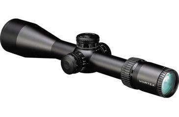 Image of Vortex Strike Eagle 5-25x56 mm Rifle Scope, 34 mm Tube, First Focal Plane, Black, Matte, Red EBR-7C MRAD Reticle, Mil Rad Adjustment, SE-52504