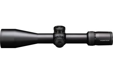 Image of Vortex Strike Eagle 5-25x56 mm Rifle Scope, 34 mm Tube, First Focal Plane, Black, Matte, Red EBR-7C MRAD Reticle, Mil Rad Adjustment, SE-52504