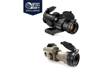 Image of Vortex Strikefire II 1x30mm 4 MOA Red Dot Sight, Black, Tan