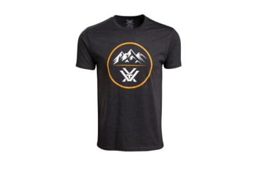 Image of Vortex Three Peaks Short Sleeve T-Shirt - Mens, Charcoal Grey, Large, 121-10-CHHL