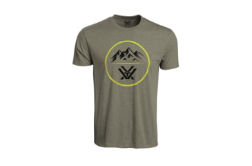 Image of Vortex Three Peaks Short Sleeve T-Shirt - Mens, Green, 2XL, 121-10-MIH2X