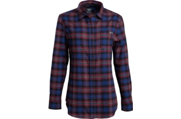 Image of Vortex Timber Rush Flannel - Womens, Rose Wine, Exrta Small, 220-26-ROSXS
