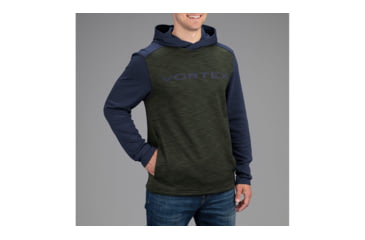 Image of Vortex Tracker Hooded Pullover - Mens, Forest, 2X, 220-21-FOR2X
