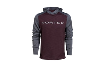 Image of Vortex Tracker Hooded Pullover - Mens, Rich Mahogany, Small, 220-21-RMAS