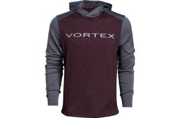 Image of Vortex Tracker Hooded Pullover - Mens, Rich Mahogany, Small, 220-21-RMAS
