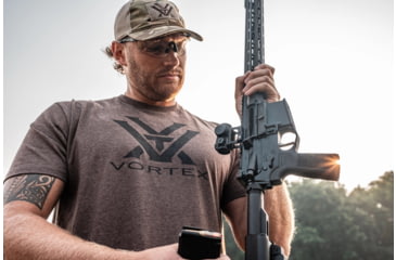 Image of Vortex Triumph 1x Reflex Red Dot Sight, 2 MOA Dot Reticle, Black TRI-RD2