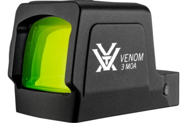 Image of Vortex Venom Enclosed Reflex Green Dot Sight 3 MOA, Black, 1.84", 1.75oz, VEN-MGD3-E
