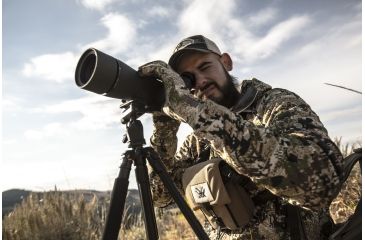 Image of Vortex Viper HD 15-45x65mm Angled Spotting Scope, Green, VPR-65A-HD