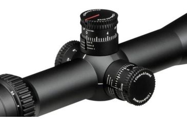 Image of Vortex Viper HS-T 4-16x44 mm Rifle Scope, 30 mm Tube, Second Focal Plane, Black, Hard Anodized, Non-Illuminated VMR-1 MRAD Reticle, Mil Rad Adjustment, VHS-4308