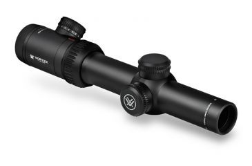 Image of Vortex Viper PST 1-4x24 Rifle Scope with TMCQ Reticle MOA Low Capped Turrets PST-43111